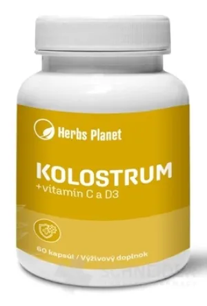 Herbs Planet KOLOSTRUM + Vitamin C und D3