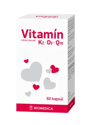 Vitamin K₂ + D₃ + Q₁₀ 60 Tab.