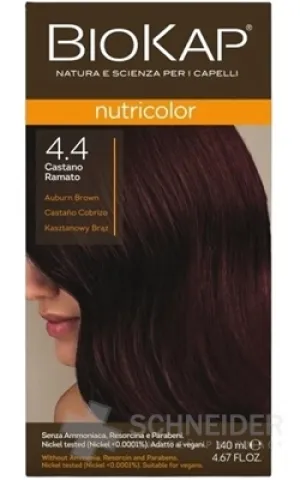 BIOKAP nutricolor Haarfarbe 4.4