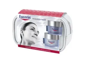 Eucerin Hyaluron-Filler Tagescreme für trockene Haut 50 ml + Nachtcreme gegen Falten 50 ml