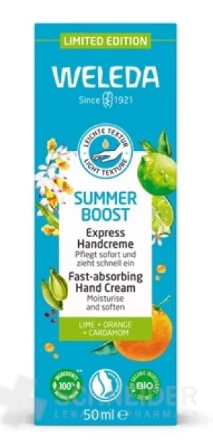 WELEDA SUMMER BOOST Handcreme Express