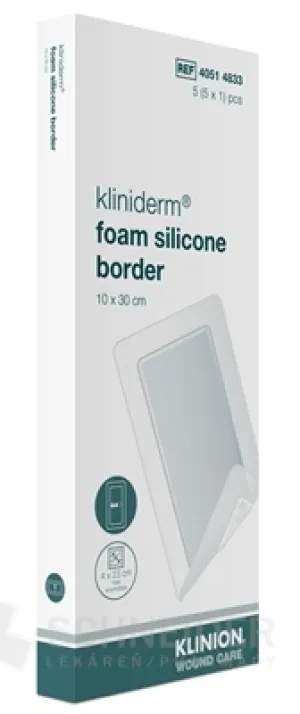 Kliniderm-Schaum-Silikonrand