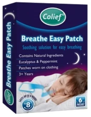 Colief Breathe Easy Patch Eukalyptus &amp; Pfefferminze