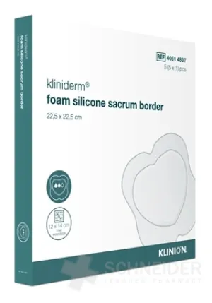 Kliniderm-Schaum-Silikon-Kreuzbeinrand