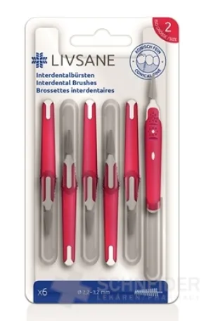 LIVSANE Interdentalbürsten konisch