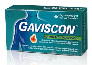 Gaviscon Kautabletten 48 Tabletten