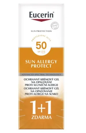 Eucerin Schützendes Sonnencremegel gegen Sonnenallergie LSF 50 2x150ml