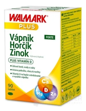 WALMARK Calcium Magnesium Zink FORTE