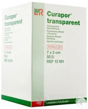 CURAPOR WUNDABDECKUNG TRANSPARENT 7x5 cm