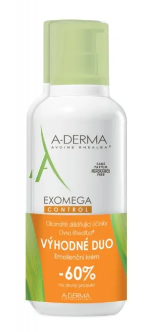 A-Derma Exomega Control Weichmachercreme DUO 2x400ml