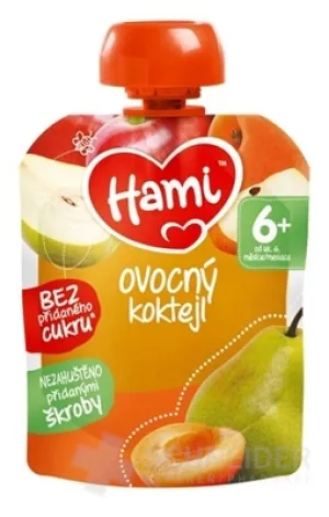 Hami-Fruchtbeutel Fruchtcocktail
