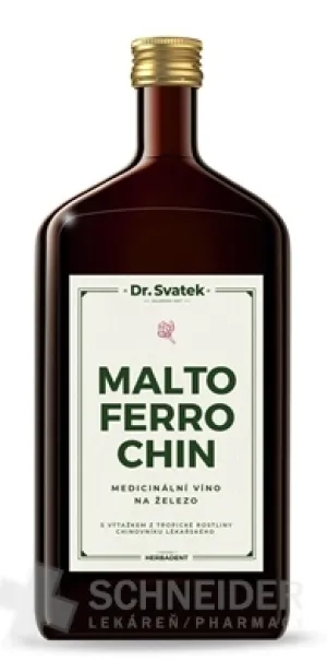 Dr. Svatek MALTOFERROCHIN Malzwein mit Eisen