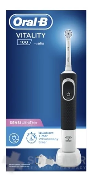 Oral-B VITALITY 100 SENSI Ultra Thin Schwarz