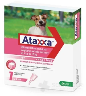 Ataxxa 500 mg/100 mg (psychisch ab 4 kg bis 10 kg)