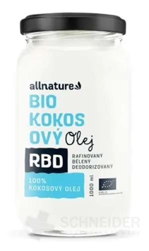 Allnature BIO KOKOSNUSSÖL RBD