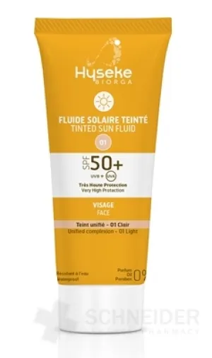 Hyseke BIORGA Getönte Sonnenschutzlotion LSF50+