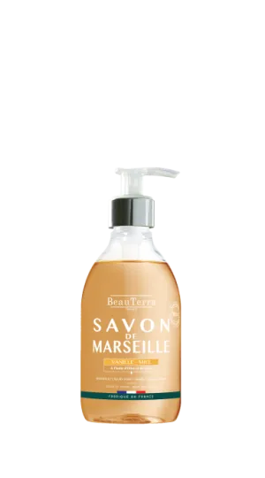 BeauTerra – traditionelle Marseiller Flüssigseife – Honig und Vanille