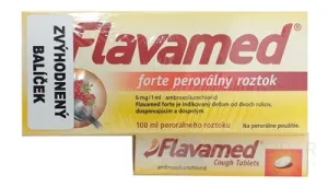 Flavamed forte Lösung + Hustentabletten (Packung)