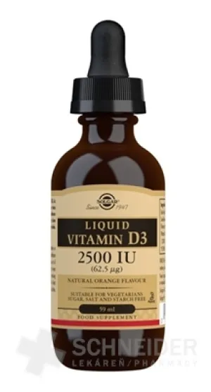 Solgar Vitamin D3 2500 IE