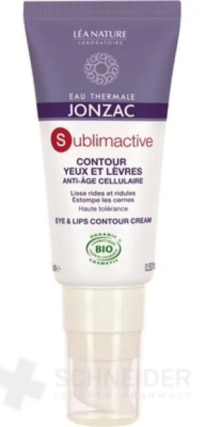 JONZAC Sublimative AUGEN- UND LIPPENCREME BIO
