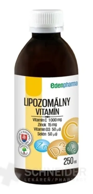 EDENPharma LIPOSOMALES VITAMIN C + Zn + D3 + Se