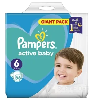 PAMPERS active baby Giant Pack 6 ExtraLarge