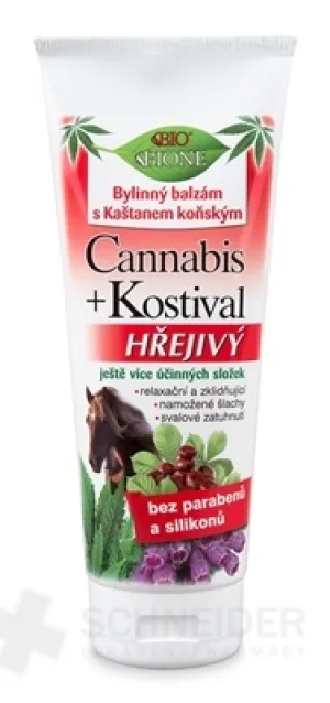 BC BIO Cannabis + Kostihoj Pferdebalsam Wärmend