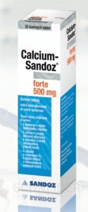 CALCIUM-SANDOZ Forte 500 mg