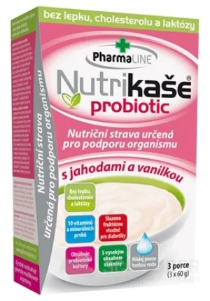 Nutrikaša Probiotikum – mit Erdbeeren und Vanille