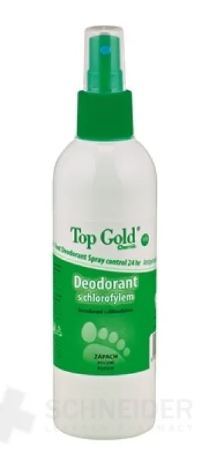TOP GOLD Deodorant mit Chlorofylom + Teebaumöl