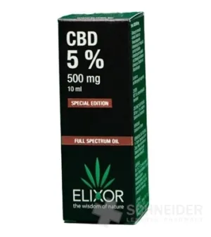 ELIXOR Vollspektrum-CBD-Öl 5 %