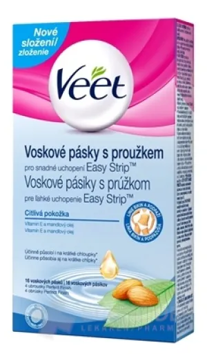Veet Wax-Streifen für die Bikinizone und die Achselhöhlen