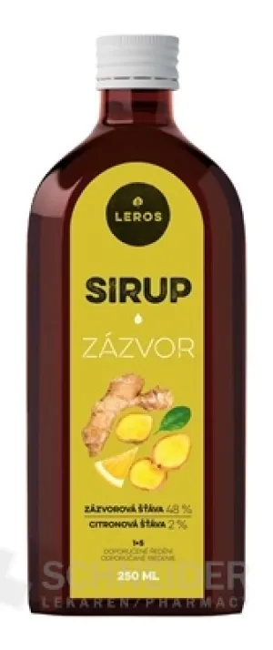 LEROS INGWER SIRUP