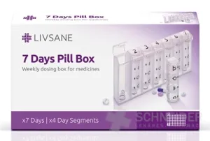 LIVSANE Wochen-Medikamentenspender