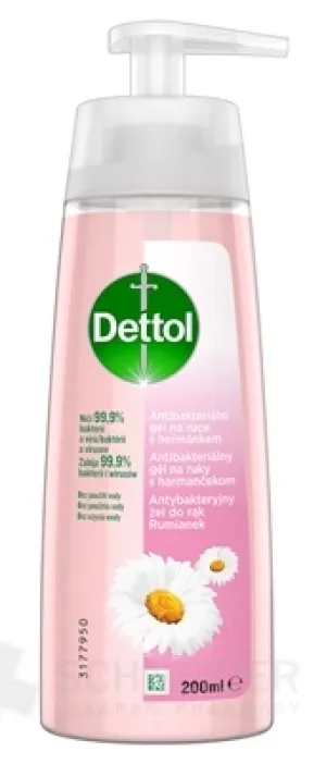 Antibakterielles Handgel von Dettol mit Kamille