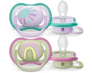 AVENT Schnuller Ultra Air 0-6m Mädchen