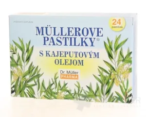 MÜLLER'S PASTILLEN MIT KAJEPUTÖL