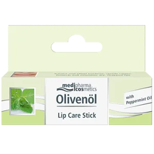 Olivenöl-Oliven-Lippenstift mit Minzöl 4,8 g