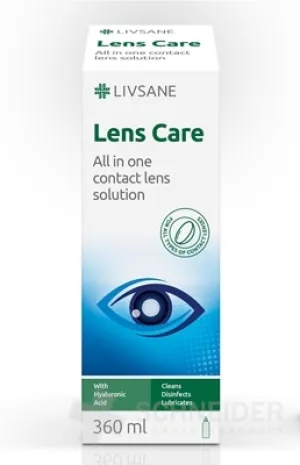 LIVSANE Lösung für Kontaktlinsen