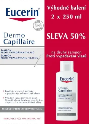 Eucerin DermoCapillaire Shampoo gegen Haarausfall 1+1