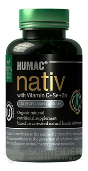 HUMAC nativ mit Vitamin C+Se+Zn