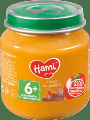 Hami-Beilage Rindfleisch auf Gemüse