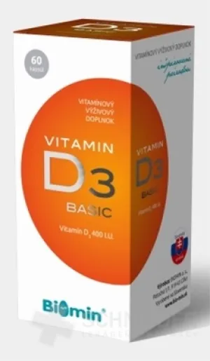 BIOMIN VITAMIN D3 BASIC 400 IE
