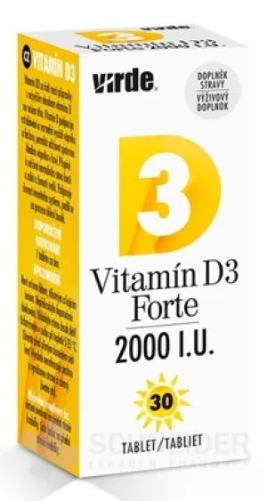 VIRDE Vitamin D3 Forte 2000 IE