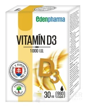 EDENPharma VITAMIN D3 1000 IE