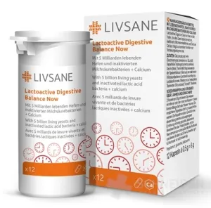 LIVSANE Laktoaktive Kapseln mit Kalzium