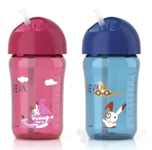 AVENT BECHER 340 ml (0 % BPA) + Strohhalm