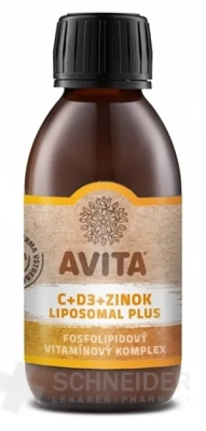 AVITA C+D3+ZINK LIPOSOMAL PLUS
