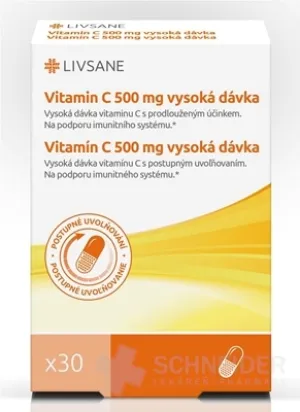 LIVSANE Vitamin C 500 mg hochdosiert