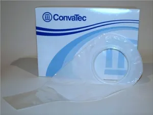 Zweiteiliger Stoma-Drainagebeutel nach Natura-Standard.